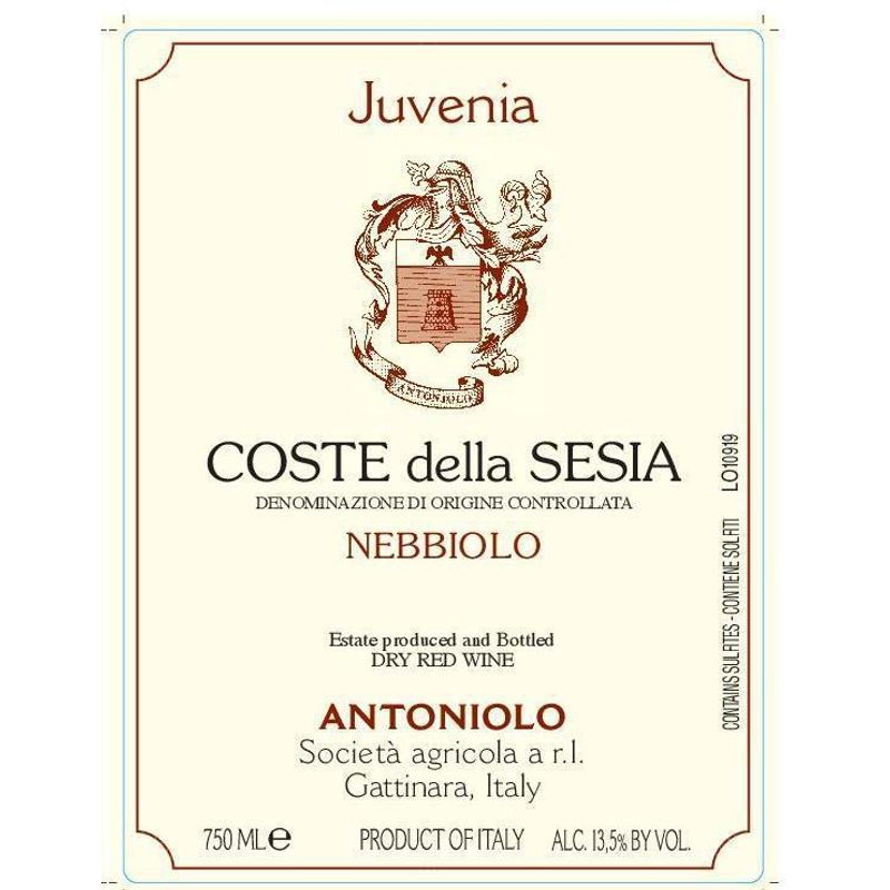 2018 Antoniolo Nebbiolo Coste della Sesia Juvenia The Wine Cellarage