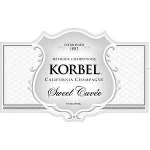 Korbel - Sweet Cuvee Champagne (25.4 Oz)