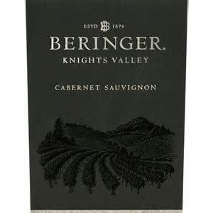 Beringer - Knights Valley Cabernet Sauvignon Knights Valley (25.4 Oz)