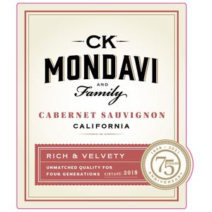 C K Mondavi - Cabernet Sauvignon (25.4 Oz)