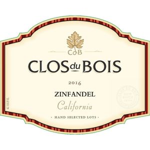 Clos Du Bois - Zinfandel Red Wine (25.4 Oz)