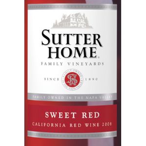Sutter Home - Sweet Red Wine (25.4 Oz)