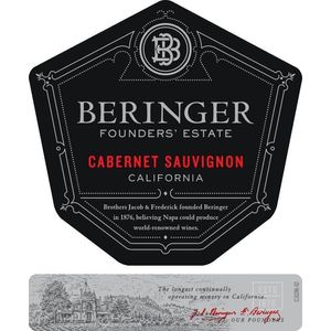 Beringer - Cabernet Sauvignon (25.4 Oz)