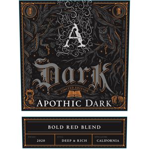 Apothic - Dark Red Blend (25.4 Oz)