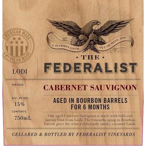 The Federalist - Bourbon Barrel Cabernet Sauvignon (25.4 Oz)