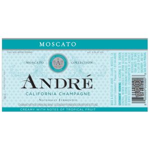 Andre - White Moscato Champagne (25.4 Oz)