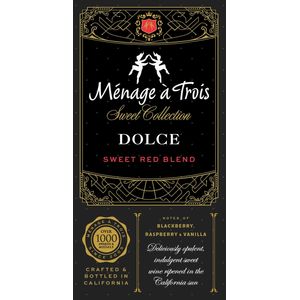 Menage A Trois - Dolce Sweet Red Wine (25.4 Oz)