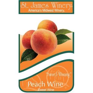 Saint James - Peach Wine (25.4 Oz)