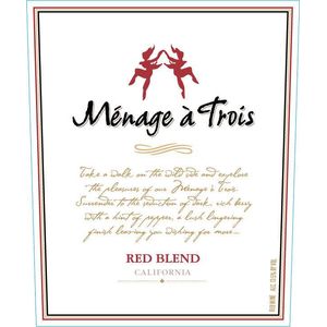Menage A Trois - Red Blend Wine (25.4 Oz)
