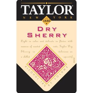 Taylor - Dry Sherry (25.4 Oz)