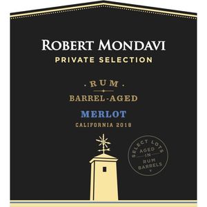 Robert Mondavi - Private Selection Rum Barrel Merlot (25.4 Oz)