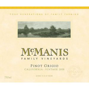 Mcmanis - Pinot Grigio (25.4 Oz)