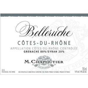 M.Chapoutier - Belleruche Rouge (25.4 Oz)