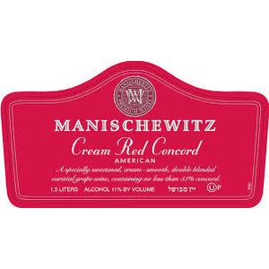 Manischewitz - Red Concord Cream Wine (25.4 Oz)