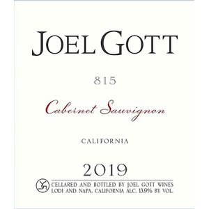 Joel Gott - Cabernet Sauvignon (25.4 Oz)