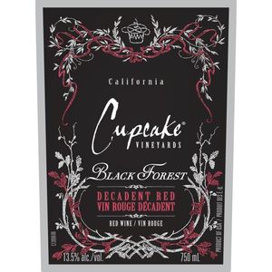 Cupcake - Black Forest Decadent Red (25.4 Oz)