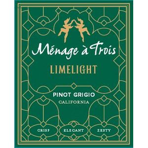 Menage A Trois - Lime Light Pinot Grigio (25.4 Oz)