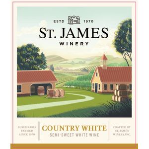 Saint James - Country White Wine (25.4 Oz)