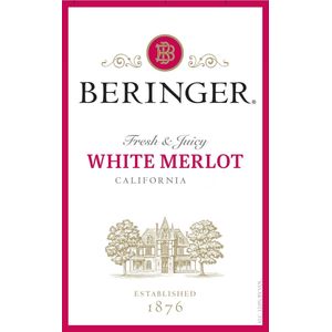 Beringer - White Merlot (25.4 Oz)