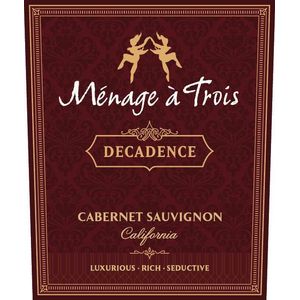 Menage A Trois - Cabernet Sauvignon (25.4 Oz)