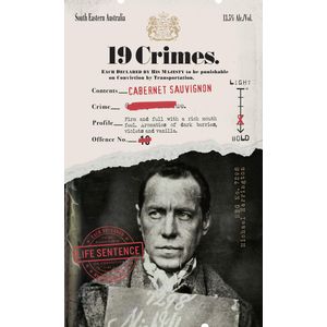 19 Crimes - Cabernet Sauvignon (25.4 Oz)