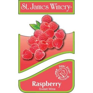 Saint James - Raspberry Sweet Wine (25.4 Oz)