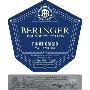 Beringer - Founder's Estate Pinot Grigio (25.4 Oz)