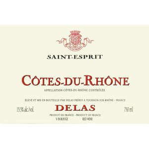 Delas - Cotes Du Rhone Red (25.4 Oz)