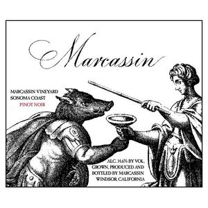 2012 Marcassin Marcassin Vineyard Pinot Noir