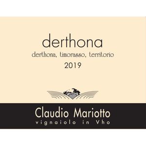 2019 Claudio Mariotto Derthona Timorasso