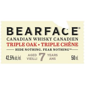 Bearface 7 Year Old Triple Oak Canadian Whisky
