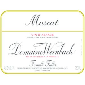 2020 Domaine Weinbach Muscat Alsace