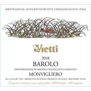 2019 Vietti Barolo Monvigliero