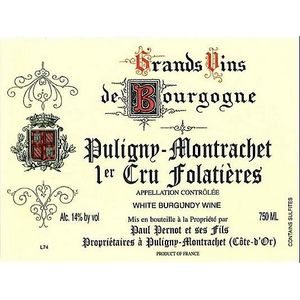 2021 Domaine Paul Pernot Puligny-Montrachet Les Folatières