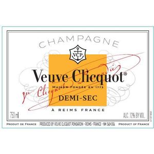 Veuve Clicquot Ponsardin Champagne Demi-Sec