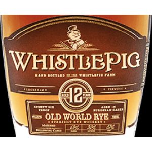 WhistlePig Aged 12 Years Old World Rye Whiskey