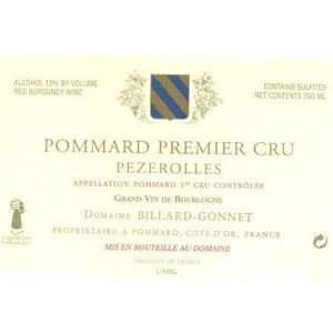 2005 Domaine Billard-Gonnet Pommard Pézerolles