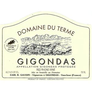 2019 Domaine du Terme Gigondas