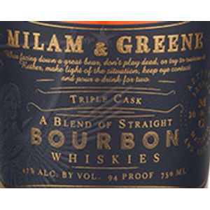 Milam & Greene Triple Cask Straight Bourbon Whiskey