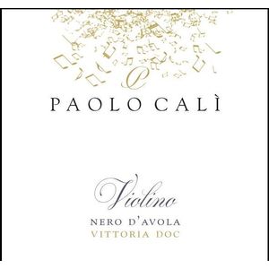 2019 Paolo Calì Violino Nero d'Avola