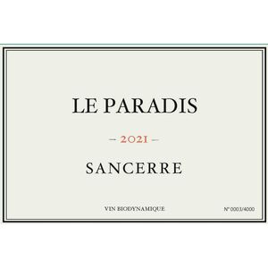 2021 Domaine du Nozay Sancerre Le Paradis