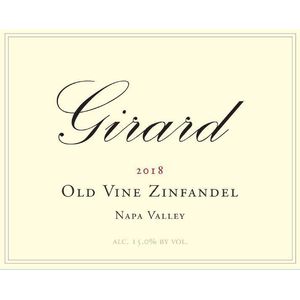 2018 Girard Old Vine Zinfandel