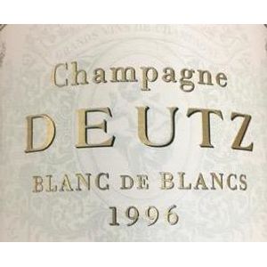 1989 Deutz Champagne Blanc de Blancs Brut