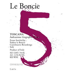 2020 Podere le Boncie Cinque Toscana