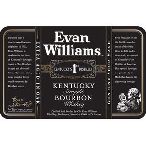 Evan Williams Black Label Kentucky Straight Bourbon Whiskey
