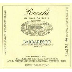 2018 Azienda Agricola Ronchi Barbaresco