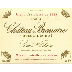 2000 Château Branaire-Ducru St. Julien