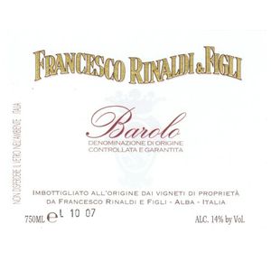 2018 Francesco Rinaldi & Figli Barolo