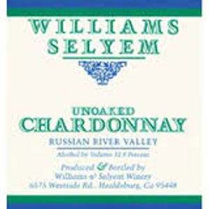 2021 Williams Selyem Unoaked Chardonnay