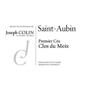 2020 Joseph Colin Saint-Aubin Clos du Meix